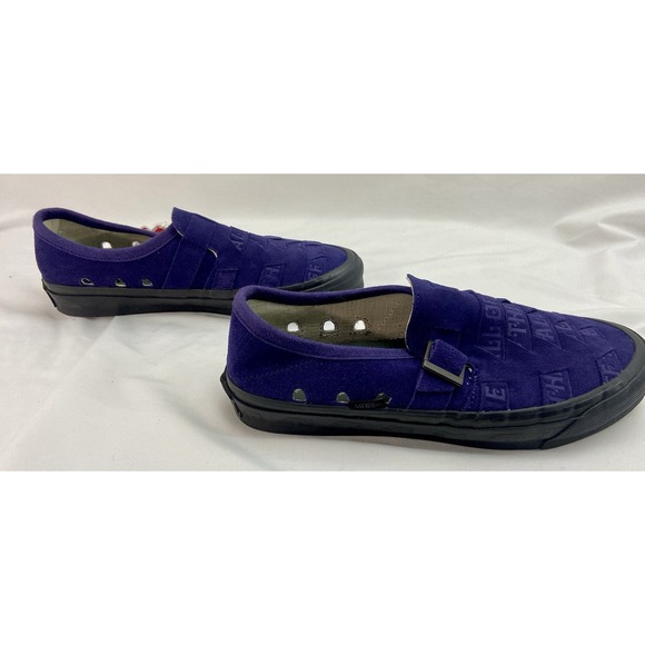 Vans Vault x Taka Hayashi Mens 9 Women's 10.5 Purple TH Style 47‎ Huarache Suede - Picture 6 of 10